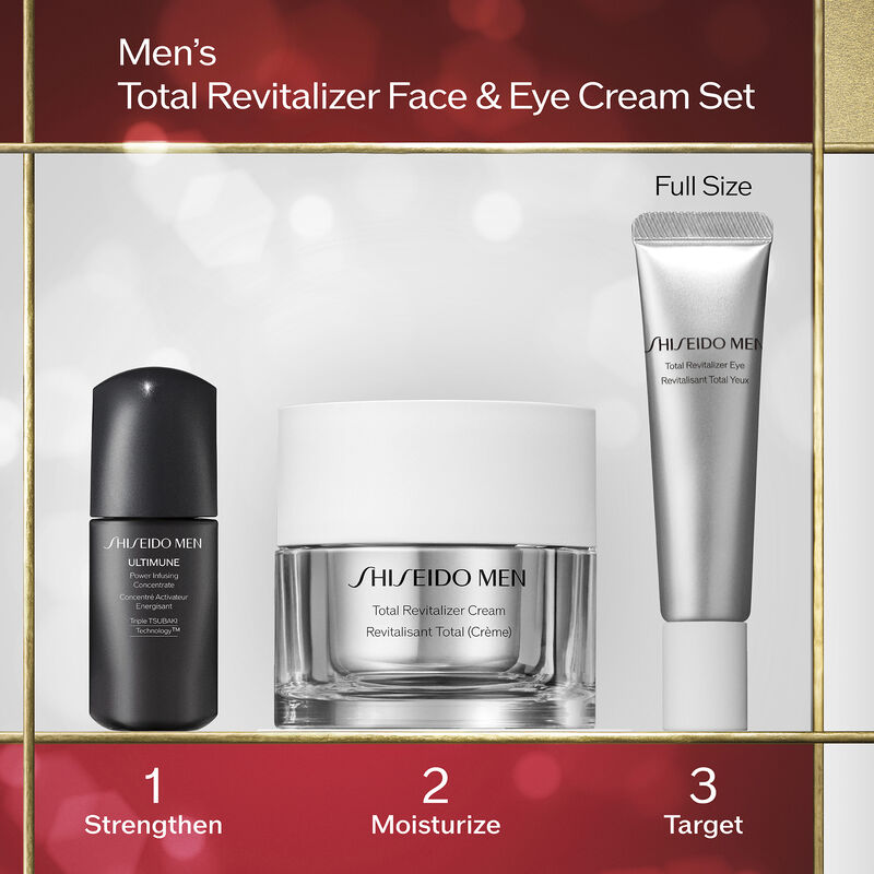 Shiseido Men’s Total Revitalizer Face & Eye Cream Set ($156 Value)