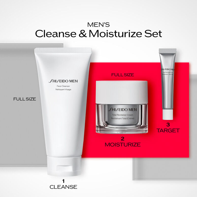 Shiseido Men's Cleanse & Moisturize Set
